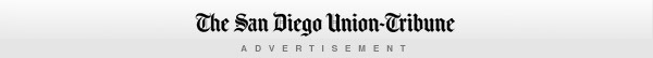 The San Diego Union-Tribune Promotions Advertisement